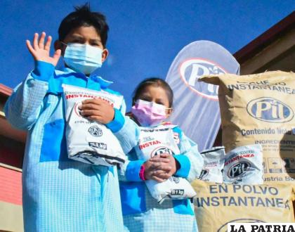 Más de 97 mil estudiantes de la ciudad de Oruro deben recibir los dos kilos de leche /GAMO
