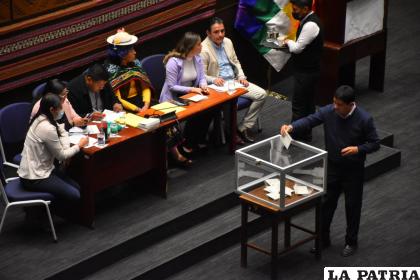 En las cuatro sesiones la Asamblea no logró los dos tercios / Archivo APG