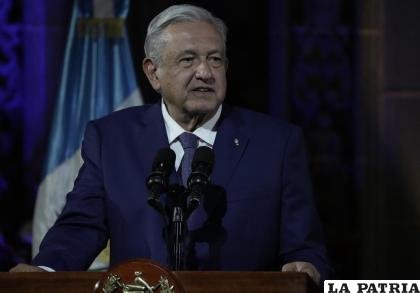 El presidente mexicano Andrés Manuel López Obrador /AP Foto /Moisés Castillo