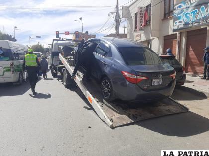 Se llevaron los motorizados hasta Tránsito /LA PATRIA
