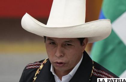 El presidente de Perú, Pedro Castillo /AP Foto/Juan Karita, Archivo