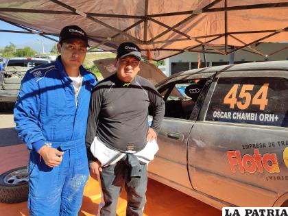 La dupla orureña de Oscar Chambi y Jorge Canedo /Mario Roque