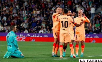 El equipo dirigido por Simeone supo anotar en los momentos precisos /as.com