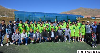 El plantel de Cooperativa Minera Poopó va comenzando a engranar /LA PATRIA