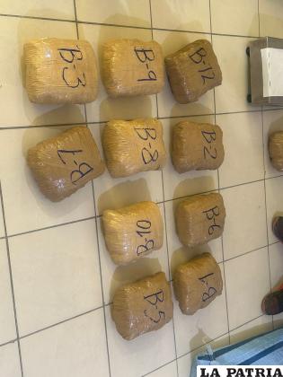 El implicado trasladaba 96 paquetes de cocaína en su carro /Referencial