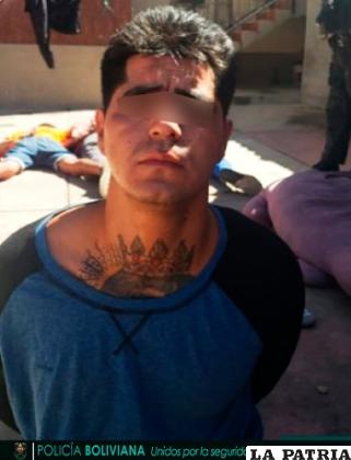 Uno de los principales implicados en el robo agravado /Policía
