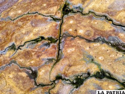El mapa muestra los lugares donde hay agua y donde existe escasez /Nat Geo
