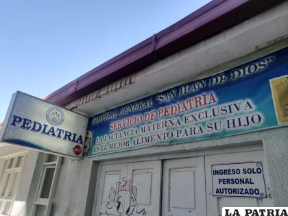 Área infecciosa del Servicio de Pediatría es el más saturado del hospital /LA PATRIA