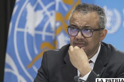 Tedros Adhanom Ghebreyesus, director general de la Organización Mundial de la Salud (OMS) 
/(Martial Trezzini/ Keystone vía AP)
