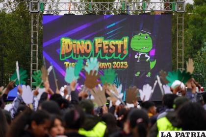 Dinofest en Tarija /Ministerio de Gobierno
