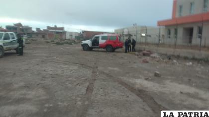 No existe otra construcción atrás del hospital /LA PATRIA
