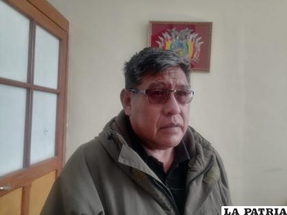 Presidente de Control Social, Dulfredo Zuna /LA PATRIA