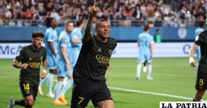 Mbappé abrió el marcador para el PSG /ovacion.pe
