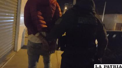 Arrestan al implicado a instalaciones de la fuerza anticrimen /LA PATRIA