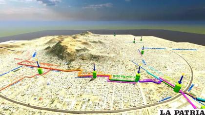 Imágenes de la magnitud del proyecto en el Casco Viejo /CAPTURA DE VIDEO
