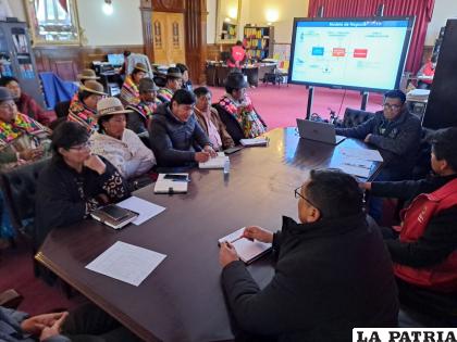 Reunión de coordinación e informa sobre tema de litio /LA PATRIA