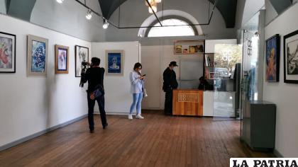 Galería de Arte Valerio Calles en la Presidente Montes esquina Adolfo Mier /LA PATRIA   