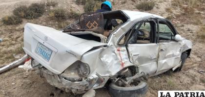Una ocupante falleció y el conductor resultó lastimado /LA PATRIA