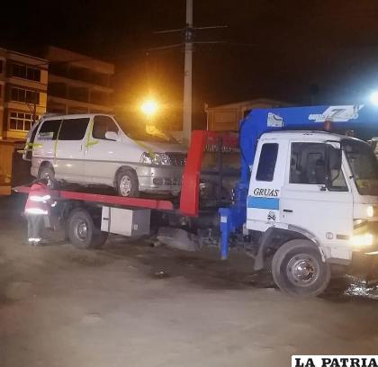 El coche fue secuestrado y trasladado a la Aduana Nacional /Ministerio de Defensa