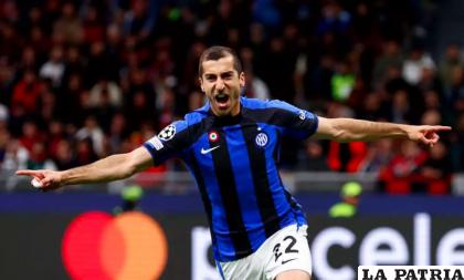 Henrik Mkhitaryan anotó el segundo gol del Inter /expansion.mx
