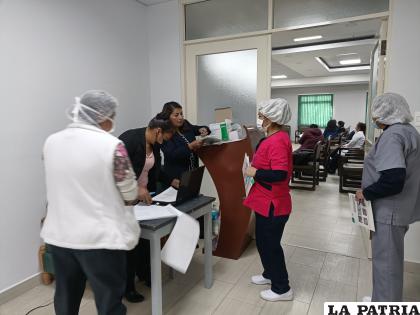 Personal de enfermería participó de la Jornada Científica /CNS
