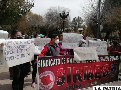 Sirmes pide la nivelación de la escala salarial /LA PATRIA
