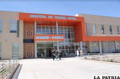 El hospital Oruro ?? Corea será ampliado en su fase II /LA PATRIA Archivo