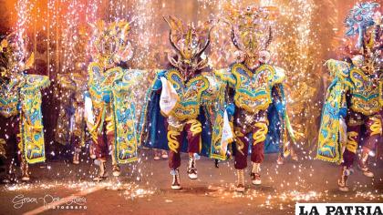 En pocos días, Oruro celebrará 22 años de la declaratoria de su Carnaval como Obra Maestra /Archivo LA PATRIA 