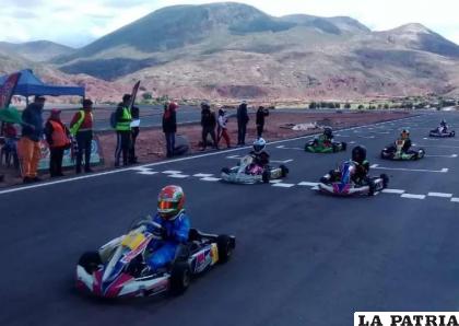 Seis departamentos ya tienen su kartódromo y Oruro requiere tener el suyo /RRSS