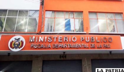 La Fiscalía de La Paz realiza la investigación /Erbol