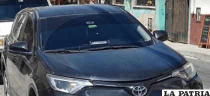 Vehículo robado en Chile donado a la Conamaq / EL MUNDO