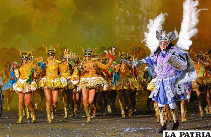 La Diablada Artística Urus engalana cada año la Obra Maestra /Archivo LA PATRIA