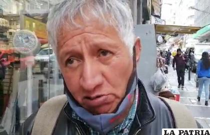 El exejecutivo de la COB, Jaime Solares /Erbol