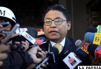 Ministro de Justicia, Iván Lima /APG