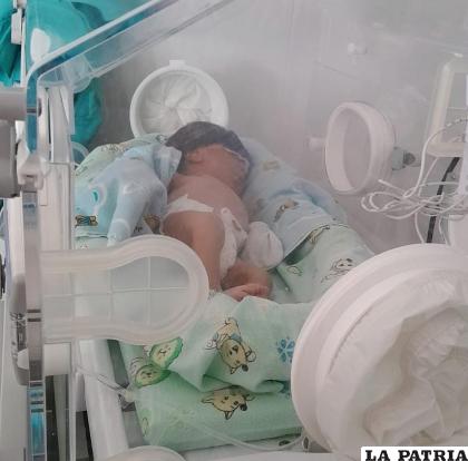 El neonato continúa incubado /DIO