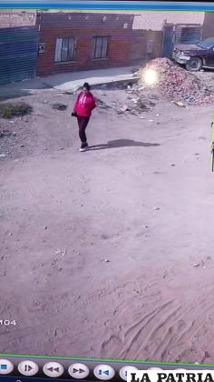 Cámaras de seguridad captaron la fuga de la progenitora /DIO
