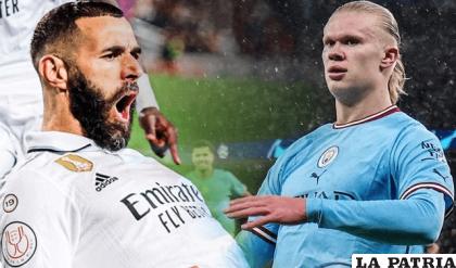 Benzema y Haaland volverán a enfrentarse la tarde de este 
miércoles /larepublica.pe