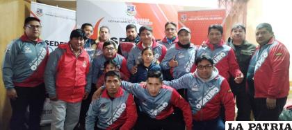 Parte de los jugadores del equipo de Litoral que asistirán al torneo nacional /Sedede