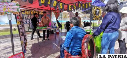 Muchos mostraron ideas creativas para reciclar /LA PATRIA