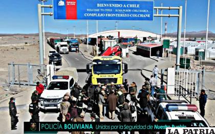 El coche recuperado fue entregado a sus propietarios en la frontera con Chile /Policía
