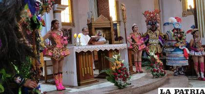 Misa de Acción de Gracias en honor a la Virgen del Socavón 
/LA PATRIA