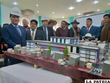 Maqueta del Hospital de Especialidades de Alta Complejidad Médica /LA PATRIA
