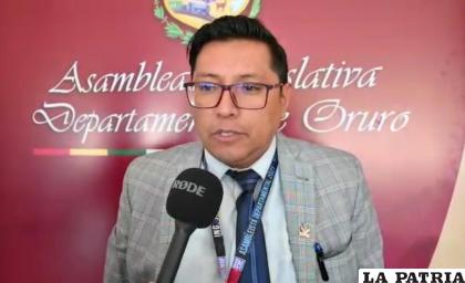 Presidente de la ALDO, José Luis Araníbar /LA PATRIA