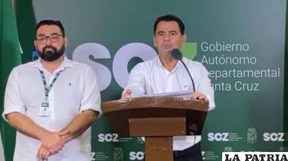 Autoridades cruceñas informan sobre el tercer fallecido por la enfermedad 
/Gobernación de Santa Cruz