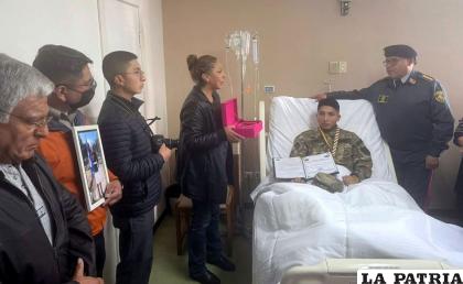 Los cadetes continúan hospitalizados /RRSS
