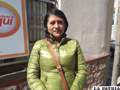 Diputada Madain Paco, llama a la reflexión a miembros del MAS 
/LA PATRIA