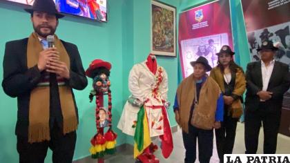 La ceremonia realizada en el interior del Museo Escultórico Virgen del Socavón /LA PATRIA