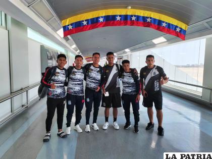 El conjunto orureño espera con ansias su debut en Venezuela /LA PATRIA
