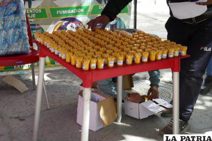 Son 160 brocas que fueron recuperadas de la carretera /CORTESÍA
