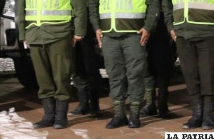 Policías fueron los protagonistas del robo /FGE